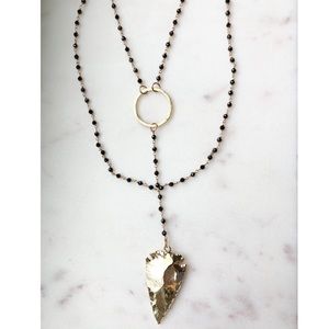 Arrowhead Layered Necklace